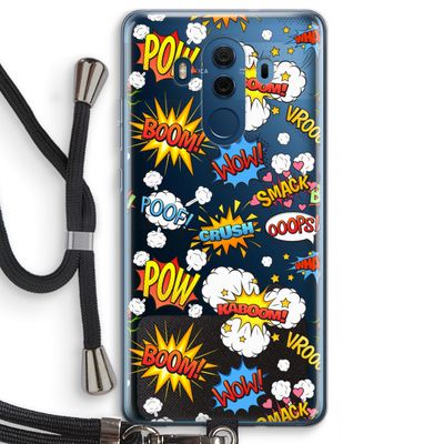 Pow Smack: Huawei Mate 10 Pro Transparant Hoesje met koord