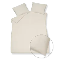 Vandyck pure 84 cream tan dekbedovertrek