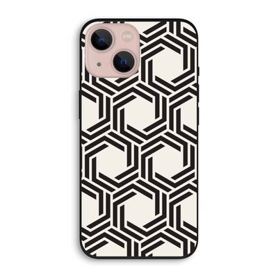 Geometrisch patroon: iPhone 13 Biologisch afbreekbaar hoesje