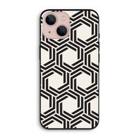 Geometrisch patroon: iPhone 13 Biologisch afbreekbaar hoesje