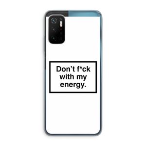 My energy: Xiaomi Poco M3 Pro 5G Transparant Hoesje
