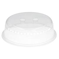 Gerimport Magnetron deksel - 21 cm - transparant - afdekschaal - magnetronstolp
