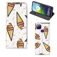 Motorola Moto G9 Power Flip Style Cover Icecream - thumbnail