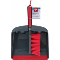 Dirt Devil Stoffer en blik - kunststof - 36 x 22 cm - rubber rand