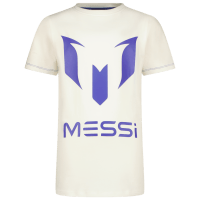 Vingino x Messi Logo T-Shirt Kids Wit - Maat 116 - Kleur: Wit | Soccerfanshop