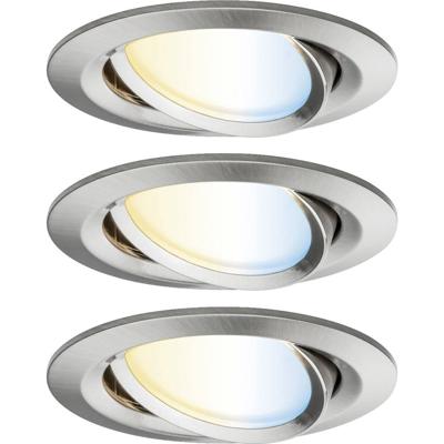 Paulmann 92962 LED-inbouwlamp LED 18 W IJzer (geborsteld)