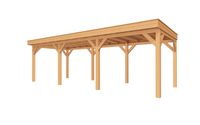 Buitenverblijf SUBLIME Plat dak - 800x300 cm- Plat dak- - YARD Outdoor Buitenverblijf SUBLIME Plat dak - 800x300 cm- Plat dak- - YARD Outdoor