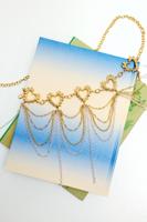 Gouden schakelriem - YELLOW - U