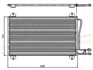 Condensator, airconditioning 94225