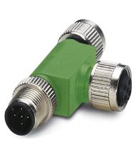 Phoenix Contact 1541186 Sensor/actuator verdeler en adapter M12 Aantal polen: 5 Adapter, T-vorm 1 stuk(s) - thumbnail