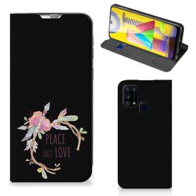 Samsung Galaxy M31 Magnet Case Boho Text Samsung Galaxy M31 Magnet Case Boho Text