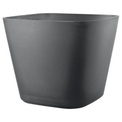 Vierkante bloempot - DEROMA - Origin - 12 L - Grijs