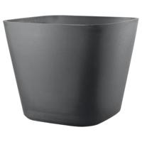 Vierkante bloempot - DEROMA - Origin - 12 L - Grijs