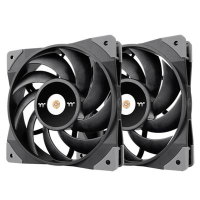 Thermaltake TOUGHFAN 12 PC-ventilator Zwart