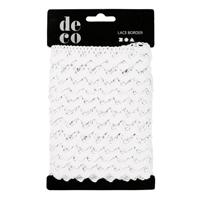 Creativ Company Kanten lint wit, 10m