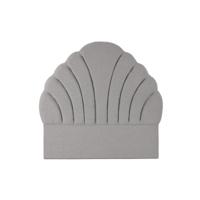 Hoofdbord Home ESPRIT Grijs Hout MDF 157 x 8 x 160 cm