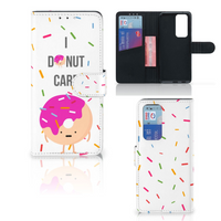 OPPO Find X3 Neo 5G Book Cover Donut Roze