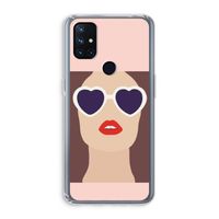 Red lips: OnePlus Nord N10 5G Transparant Hoesje