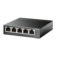 TP-Link TL-SG105MPE Switch Zwart - thumbnail