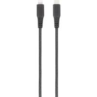 Vivanco USB-kabel Apple Lightning stekker, USB-C stekker 1.50 m Zwart 61692 - thumbnail