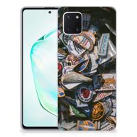 Samsung Galaxy Note 10 Lite | Siliconen hoesje | met foto Badges
