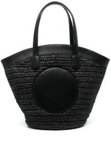 Karl Lagerfeld sac cabas K/Tulip à design tressé - Noir