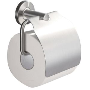 Wiesbaden toiletrolhouder met klep RVS 304
