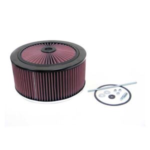 K&N 185mm flens, 11'' diameter, 114mm Hoogte met X-Stream deksel (66-3140) 663140
