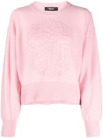 Versace pull Medusa en laine mélangée - Rose - thumbnail