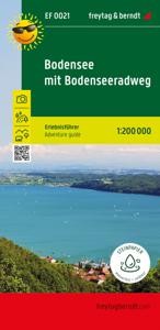 Wegenkaart - landkaart EF0021 Bodensee mit Bodensee-Radweg, Erlebnisführer | Freytag & Berndt