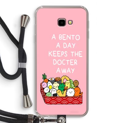 Bento a day: Samsung Galaxy J4 Plus Transparant Hoesje met koord