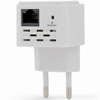 Gembird Wifi repeater 300 Mbps wit - 9510394