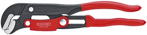 Knipex Pijptang S-vormig grijs poedergelakt 420 mm - 8361015