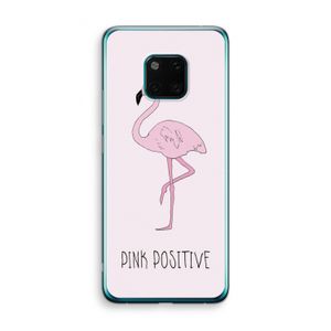 Pink positive: Huawei Mate 20 Pro Transparant Hoesje