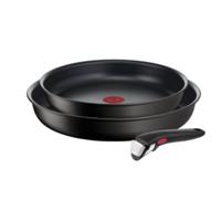 Pan Tefal INGENIO 3PIEZAS Zwart Aluminium 2 Stuks Pan Tefal INGENIO 3PIEZAS Zwart Aluminium 2 Stuks