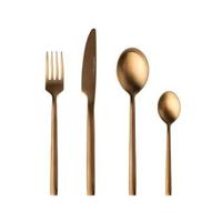 Vierdelig bestek, Goud - Roestvrij staal - BergHOFF|Gem Line