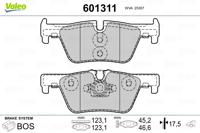 Valeo Remblokset 601311 - thumbnail