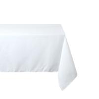 Stof Textiles Tafelkleed - 145 x 240 cm - wit - Eettafel tafellakens - polyester - thumbnail