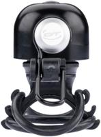 CONTEC fietsbel "diamond bing" ct mini bell diamond bing, black/silver, uni