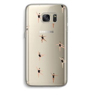 Dancing #1: Samsung Galaxy S7 Transparant Hoesje