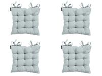 Toscane kussen ca. 46x46 cm Napels azure water repellent coating (4 stuks) Madison - Madison