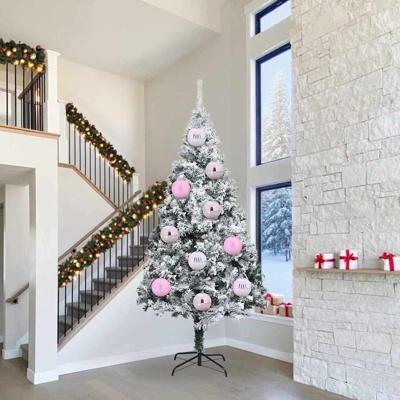 Kerstbal Set 3 pcs Roze