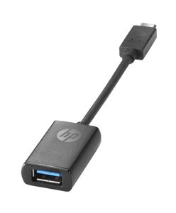 USB-adapter - USB (V) naar USB-C (M) - USB 3.0 - 14.3 m - Europa - voor OMEN by HP 880; OMEN Obelisk by HP 875; HP 15; ENVY x360; Pavilion Gaming 15, 690