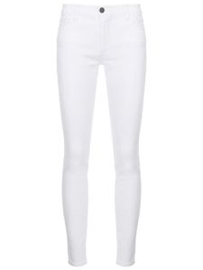 Armani Exchange jean skinny à taille basse - Blanc