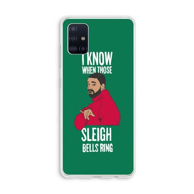 Sleigh Bells Ring: Galaxy A51 4G Transparant Hoesje