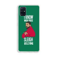 Sleigh Bells Ring: Galaxy A51 4G Transparant Hoesje
