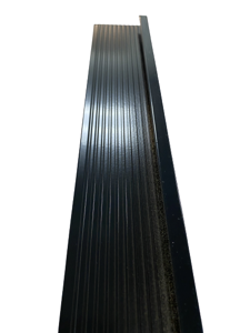 DakCover Daktrim 45 x 45 mm - lengte 166,5 cm - RAL 9005