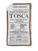 Fornasetti cendrier "Tosca" - Gris - thumbnail