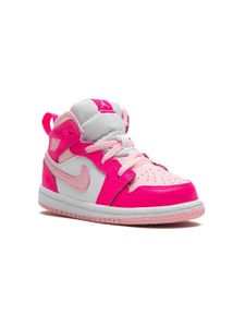 Jordan Kids baskets mi-montantes Air Jordan 1 'Fierce Pink' - Rose