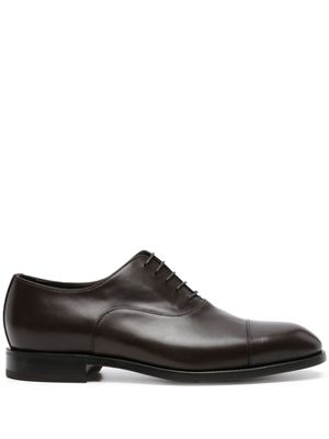 Scarosso chaussures oxford Salvatore en daim - Marron